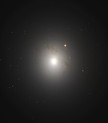 The central region of NGC 4278, with the dust features, by Hubble Space Telescope Ngc4278-hst-R850GB475.jpg