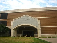 Noel Memorial Library at LSUS (back view)