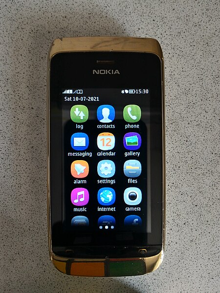File:Nokia Asha 308 home screen.jpg
