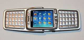 <span class="mw-page-title-main">Nokia E70</span> 2006 mobile phone model