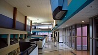 The 2nd floor "skywalk" at Northwestern