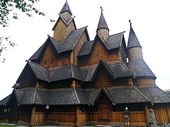 Heddal Stave Church, largest stave church (13th century)