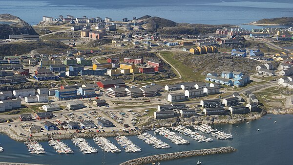 Image: Nuussuaq district nuuk aerial