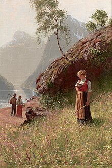 On the Fjord by Hans Dahl (c. 1900) On the Fjord by Hans Dahl.jpg