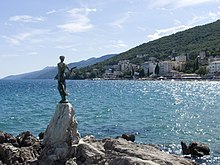 The seaside town Opatija Opatija Statue.jpg