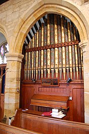 Organ in St Margaret's church, Horsmonden - geograph.org.uk - 2755558.jpg