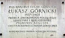 Oswiecim tablica L. Gornicki.jpg