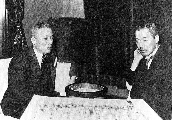 Otani Takejiro & Shirai Matsujiro in 1932