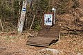 * Nomination Bench at the forest trail Almweg in Leonstein, Pörtschach, Carinthia, Austria -- Johann Jaritz 02:46, 8 April 2021 (UTC) * Promotion  Support Good quality. --XRay 03:41, 8 April 2021 (UTC)