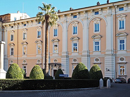 Palazzo Colonna Hoffassade