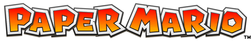 File:Paper Mario Logo.png