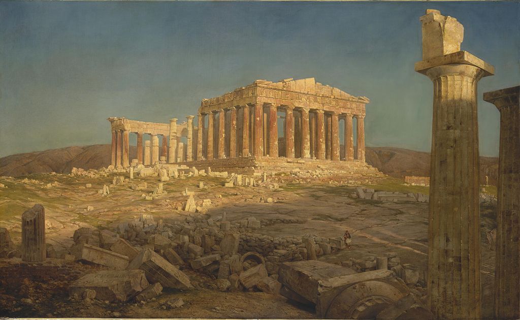 "The Parthenon" by Frederic Edwin Church
