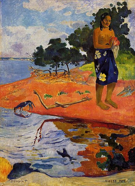 File:Paul Gauguin Haere Pape.jpg