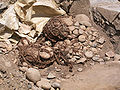 So here's a little picture of bag full of river stones. Just as described in the article. Why isn't the pic there too?