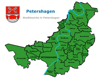 Divisions of Petershagen