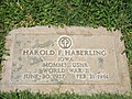 Phoenix-Greenwood Memory Lawn Cemetery-Harold F. Haberling.jpg