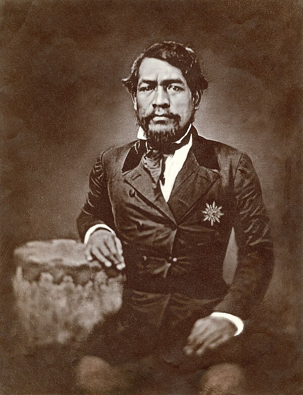 Photograph of Kamehameha III, c. 1853.