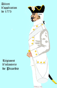 régiment de Picardie 1775