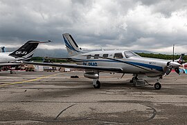 Piper M350 at EBACE 2019, Le Grand-Saconnex (EB190185).jpg