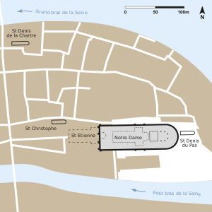 Map of other buildings on site