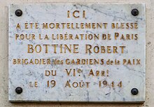 Datei:Plaque_Robert_Bottine_boulevard_Saint_Germain.jpg