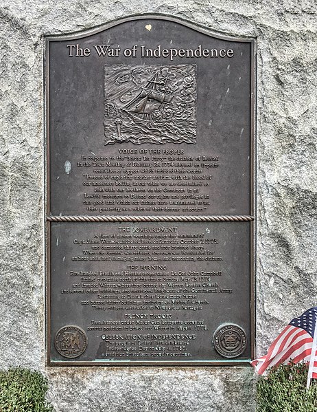 File:Plaque at Independence Park, Bristol Rhode Island.jpg