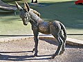 Platero de Jaime Pimentel en el Parque de Málaga, 2023-01-05.