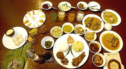 Pohela Baisakh festive meal