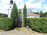 Detail pomníku občanům Bílého Kostela nad Nisou padlým v první světové válce.