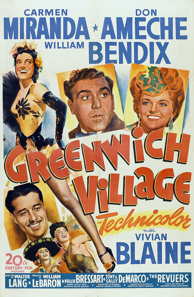 Description de l'image Poster - Greenwich Village (1944).jpg.