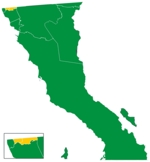 Elecciones federales de México de 2012 en Baja California