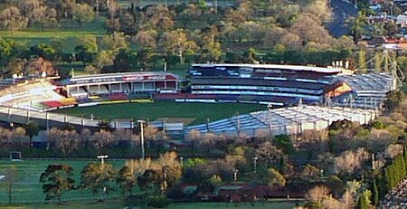 Princes park from air