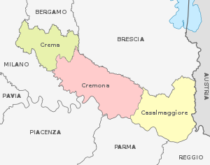 Provincia Di Cremona: Circoscrizioni, Geografia fisica, Storia