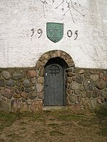 The entrance Raeveskovvej Det gamle vandtarn i Gentofte indgangspartiet.jpg