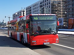 RKH Linie 46, Dubliner Straße