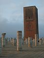 English: Hassan Tower in Rabat, Morocco