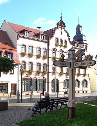 <span class="mw-page-title-main">Lunzenau</span> Town in Saxony, Germany