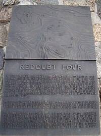 Redoubt Four, (West Point, NY) Info Plate.JPG