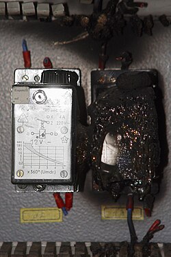 overheated timer relay