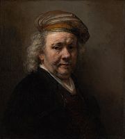Rembrandt – Autoportrét (1669)