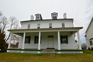 The restored exterior of the Historic House at Primrose Hill Restored Primrose Hill Historic House.jpg