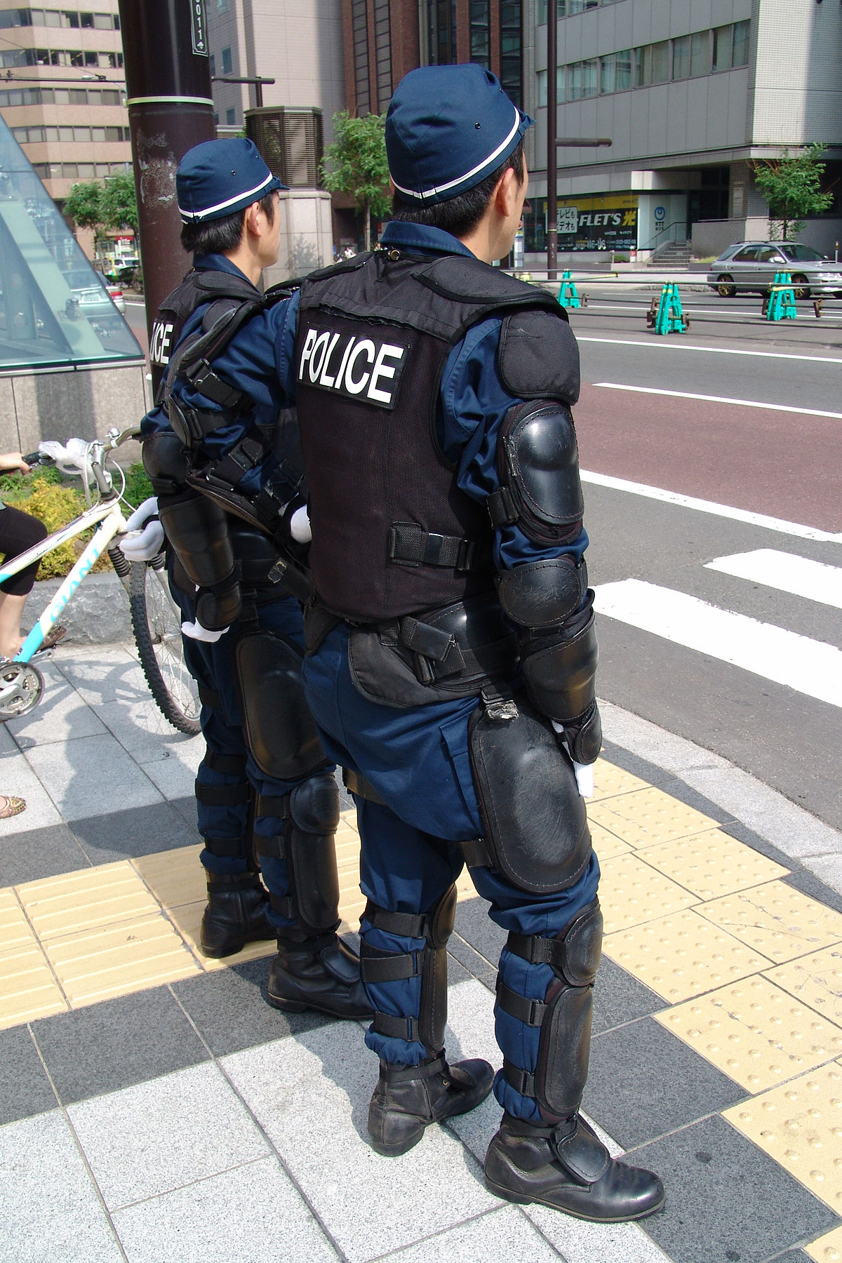 ファイル:Riot police officers at the G8 Summit in 2008.jpg - Wikipedia
