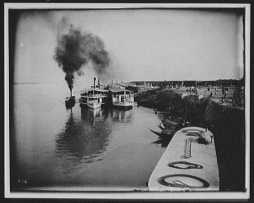 চিত্র:River steamers at Goalanda (sic) LCCN2004707409.tif