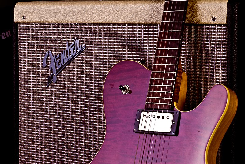 File:Rob Allen Electric Guitar with Fender amp (8309117964).jpg