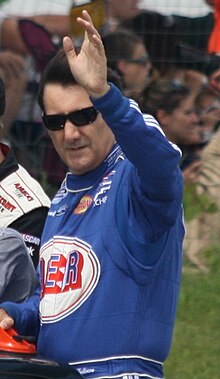 Ron Fellows is one of the few ringers to win races in two of NASCAR's top three divisions. RonFellows2010Bucyrus200RoadAmerica.jpg