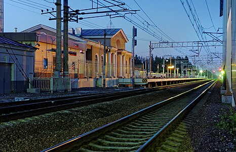 stazione di Roshchino.  2018