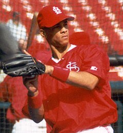 Clayton with the St. Louis Cardinals