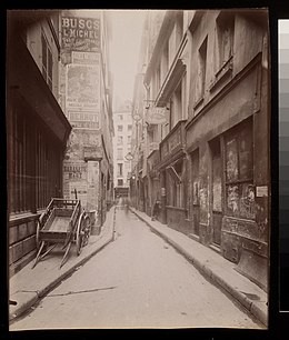 A Rue des Vieilles-Étuves-Saint-Martin cikk illusztráló képe