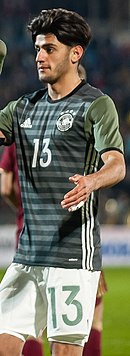 Dahoud with Germany U21 in 2016 Rusu21vsGeru21 (15).jpg