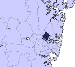 Ryde City – mapa